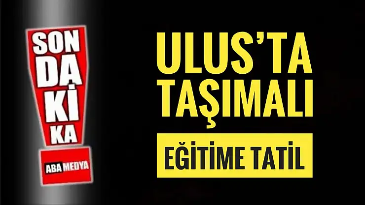 Kaymakamlık duyurdu