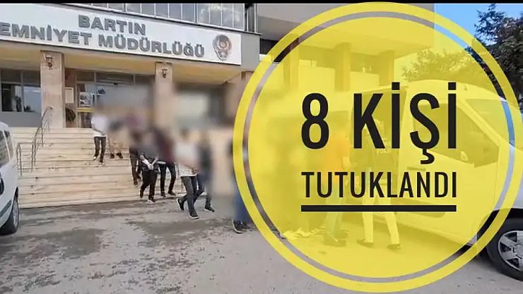 Uyuşturucu operasyonu: 8 kişi tutuklandı