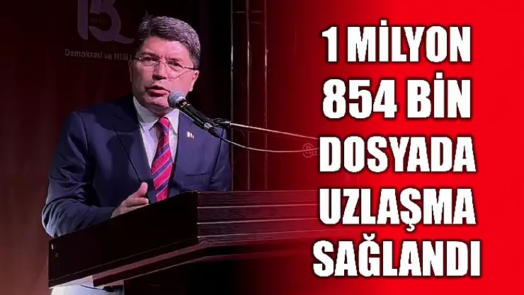 Uzlaştırma başarıyla uygulanıyor