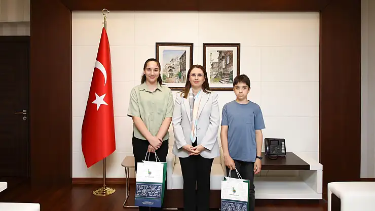 Vali Arslan, Bartın'ın LGS birincilerini ağırladı