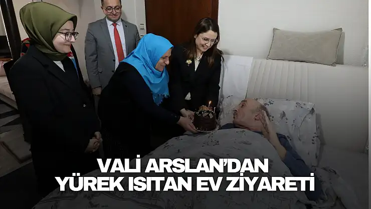 Vali Arslan'dan Yürek Isıtan Ev Ziyaretleri