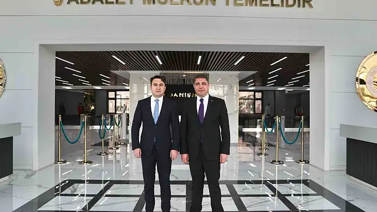 Vali Aslan, Başsavcı Emre'yi ziyaret etti