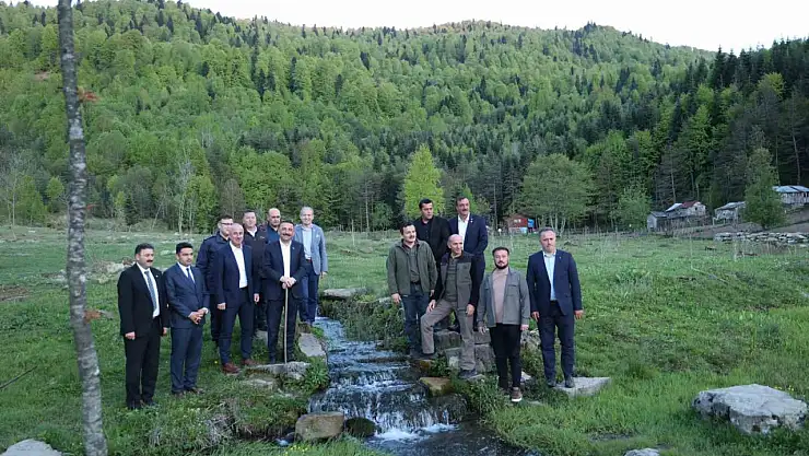 Vali Hacıbektaşoğlu Gümeli'de anıt ağaçları ve yaylaları inceledi