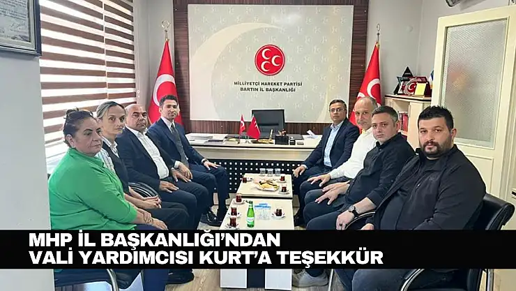 Vali Yardımcısı Kurt'a Teşekkür