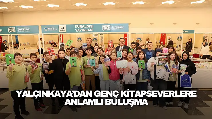 Yalçınkaya'dan Genç Kitapseverlere Anlamlı Buluşma