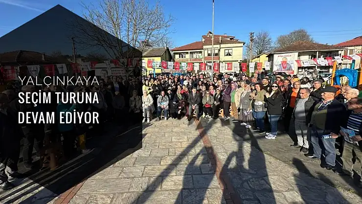 Yalçınkaya sahada çalışmalarına devam ediyor