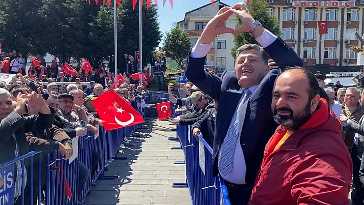 Yalçınkaya'ya sevgi seli