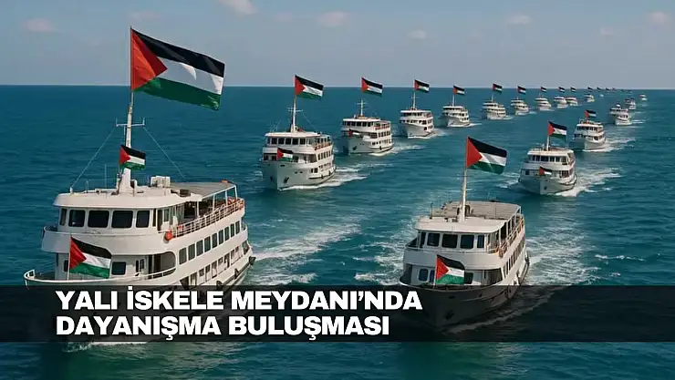 Yalı İskele Meydanı'nda dayanışma buluşması