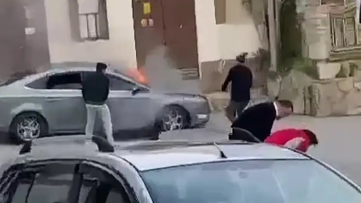 Yangın timi görev başında