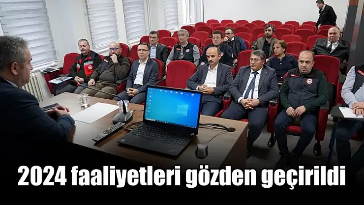 Yapılacak olan çalışmalar görüşüldü