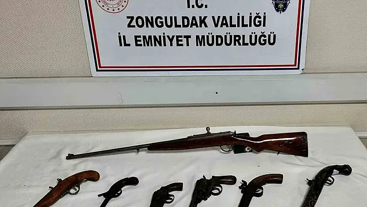 Yasadışı silah ticaretine polis baskını