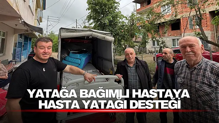Yatağa Bağımlı Hastaya Hasta Yatağı Desteği