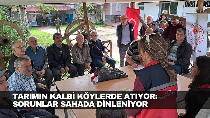 Yetkililer Üreticinin Yanında, Sorunlar Sahada Dinleniyor