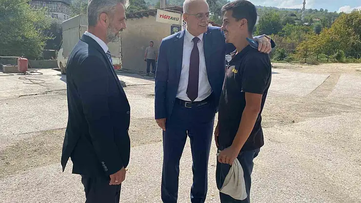 Yığılca'nın spor alanlarını Arslantürk inceledi