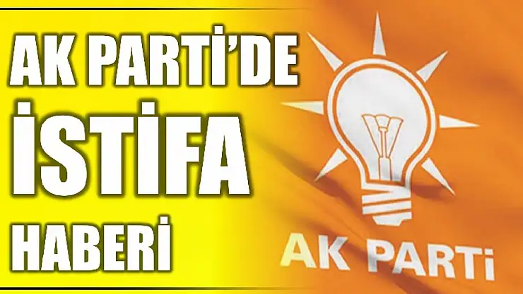Yıldırım istifa ettiğini duyurdu
