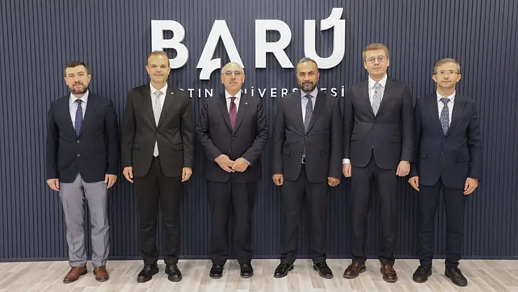YÖK heyetinden BARÜ'ye ziyaret