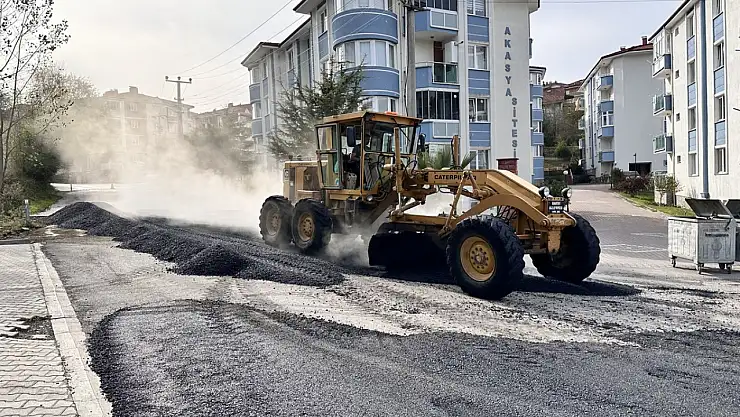 Yol çalışmalarında 34 bin 890 ton asfalt kullanıldı