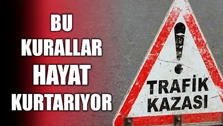 Yola çıkacaklar dikkat
