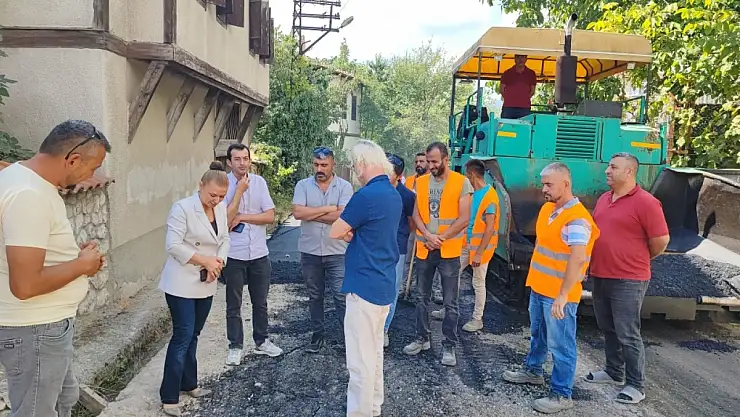 Yollar yenileniyor kavşaklar düzenleniyor