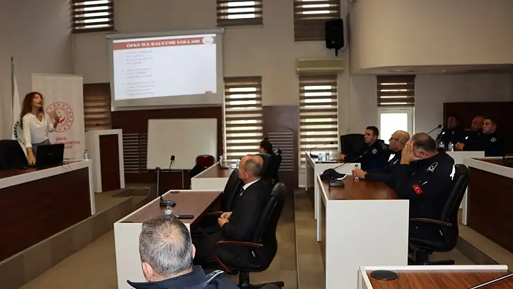 Zabıta ekiplerine eğitim verildi