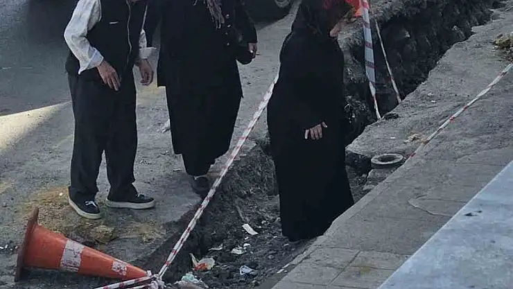 Zonguldak'ta alt yapı çalışması tehlikeye davetiye çıkartıyor