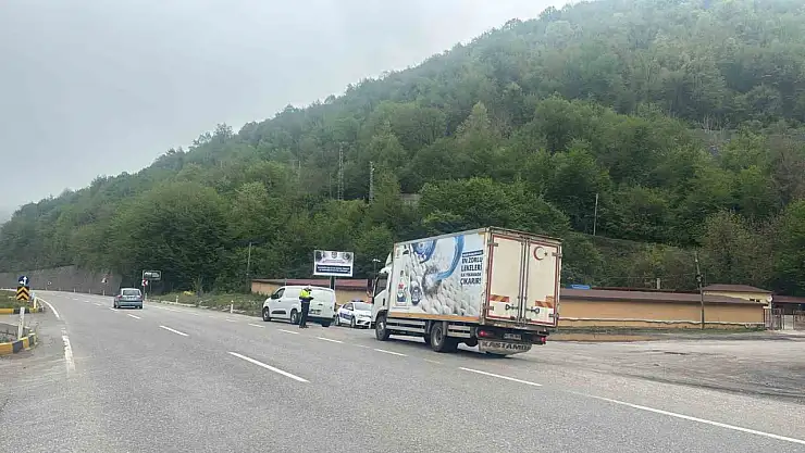 Zonguldak'ta bayram dönüşü trafik denetimleri arttırıldı
