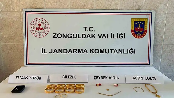Zonguldak'ta çalınan ziynet eşyaları Bolu'da toprağa gömülü bulundu, 2 kişi tutuklandı
