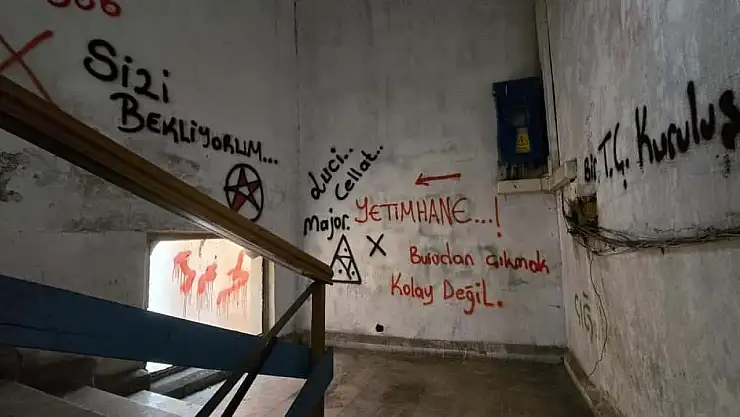 Zonguldak'ta ruhsatsız korku evi mühürlendi