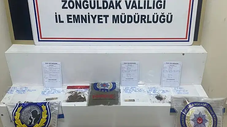 Zonguldak'ta uyuşturucu operasyonu: 26 şüpheli yakalandı