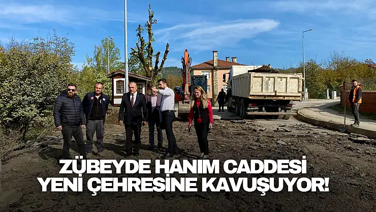 Zübeyde Hanım Caddesi Yeni Çehresine Kavuşuyor!