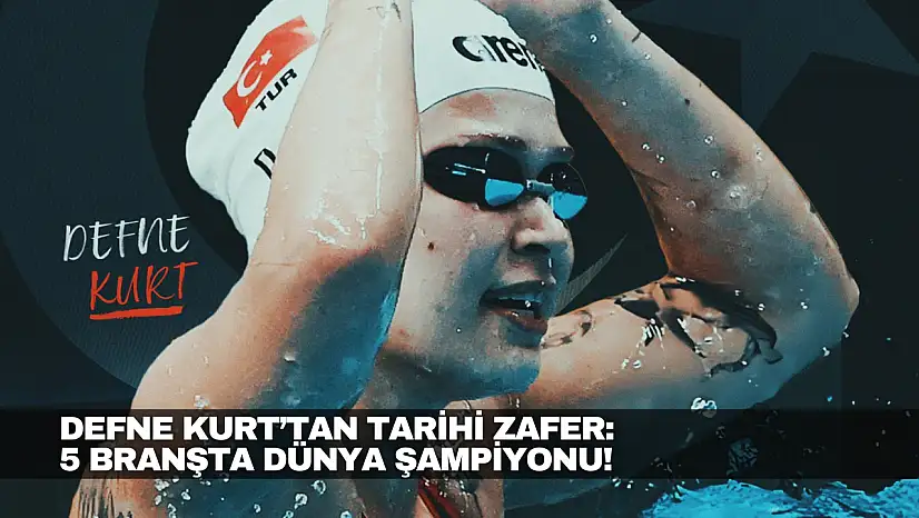 5 Branşta Dünya Şampiyonu!