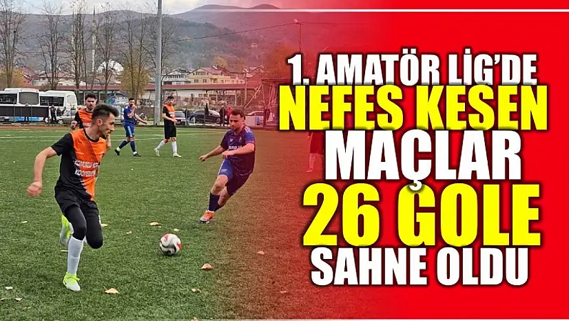 6 maçta 26 gol atıldı