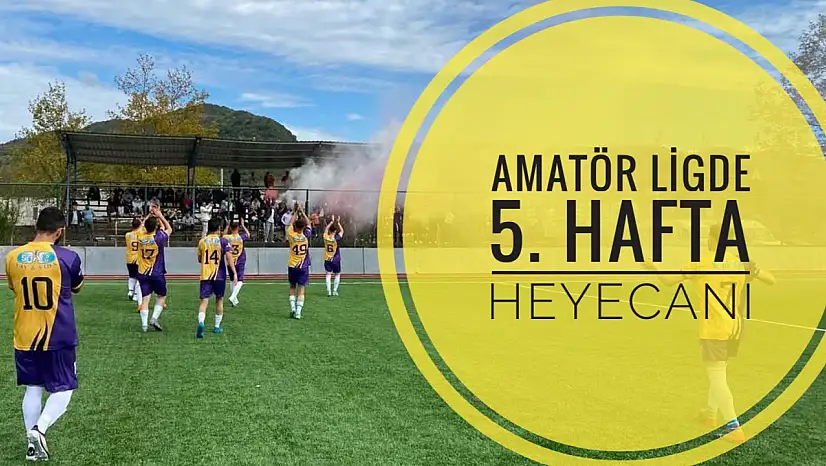 Amatör Lig'de bugün 6 karşılaşma oynanacak