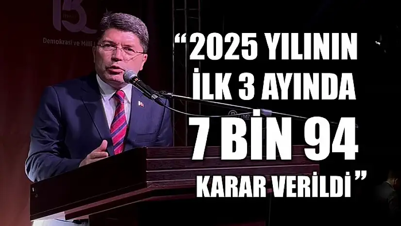 '38 bin dosyayı bu yıl sonuna kadar sıfırlamayı hedefliyoruz'