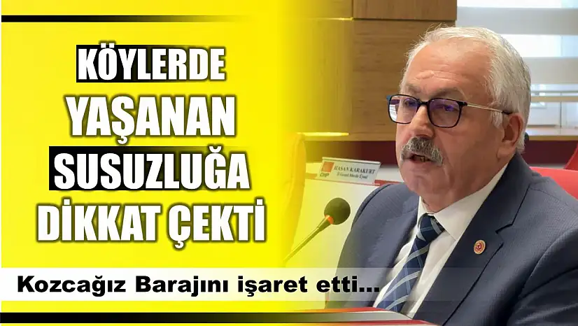 Barajdan sahil kesimine su aktarmamız gerekiyor
