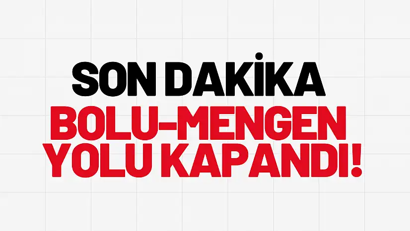 Bartın Çıkışlı Sürücülere 'Yenice' Uyarısı