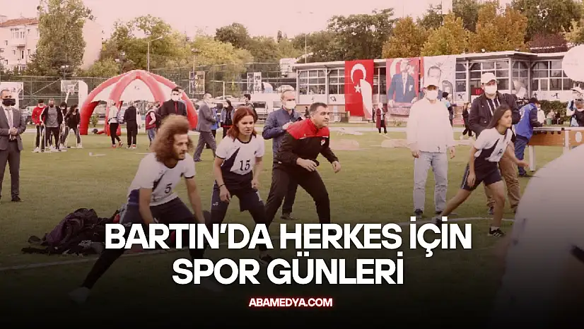 Bartın'da Herkes İçin Spor Günleri