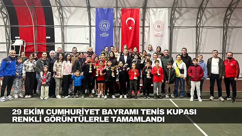 Bartın'da Kortlarda Cumhuriyet Rüzgarı Esti!