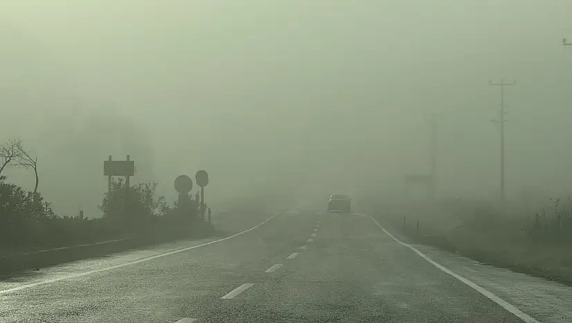 Bartın'da sis etkili oldu