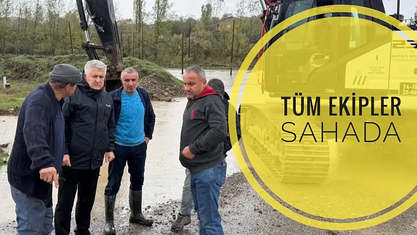 Bartın'da turuncu alarm