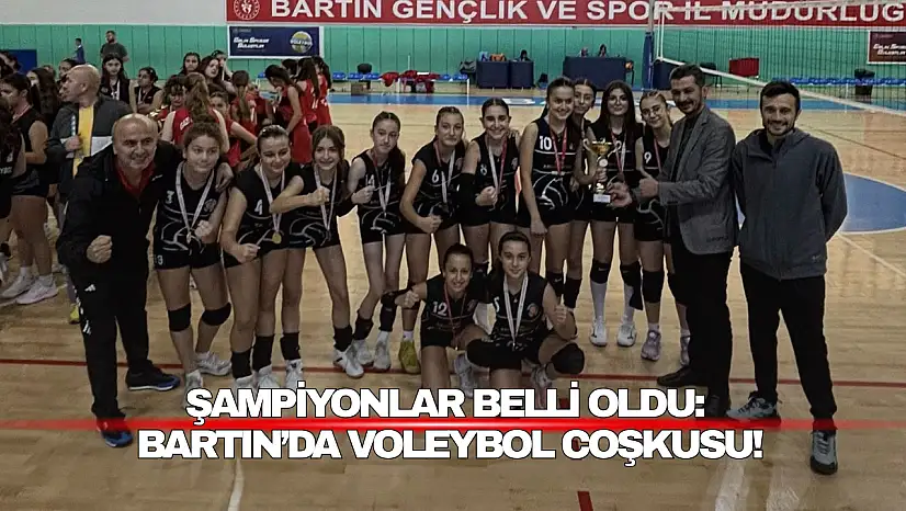 Bartın'da Voleybol Coşkusu