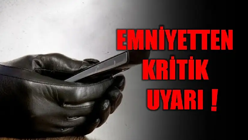 Bartın Emniyetinden Uyarı