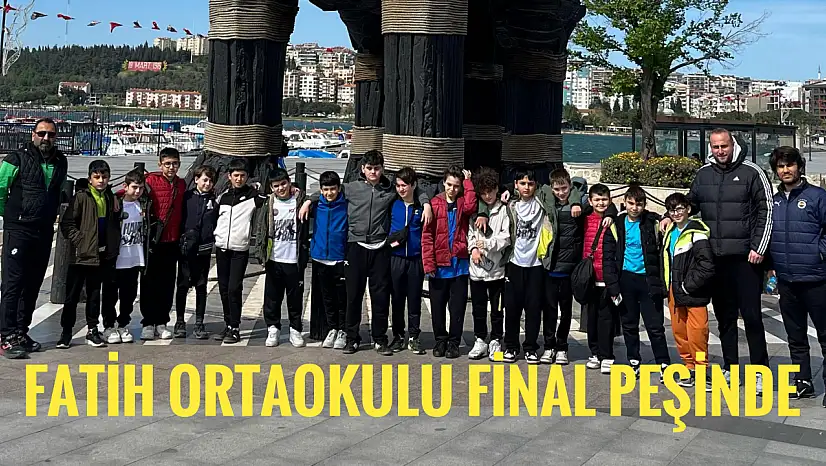Bartın Fatih Ortaokulu Çanakkale'de final peşinde