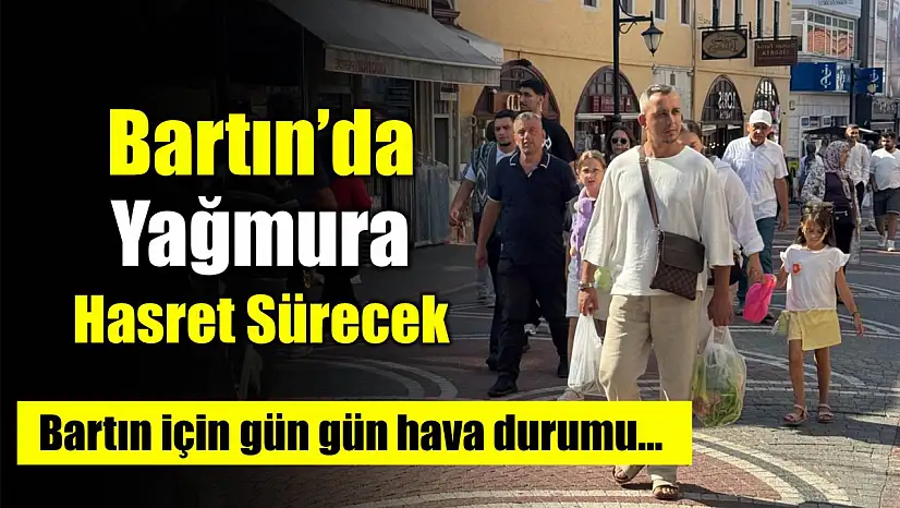 Bartın için gün gün hava durumu