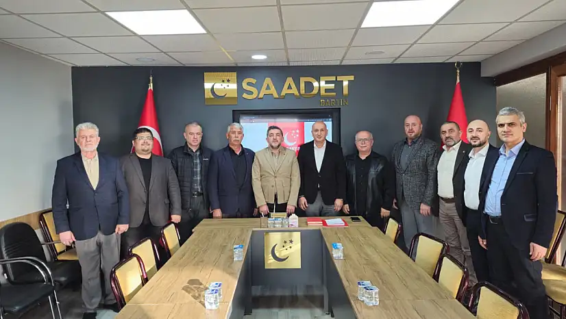 Bartın TSO'dan Saadet Partisi'ne ziyaret