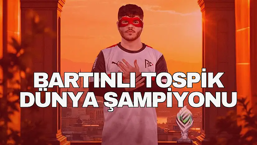 Bartınlı Tospik'ten Dünya Şampiyonluğu!