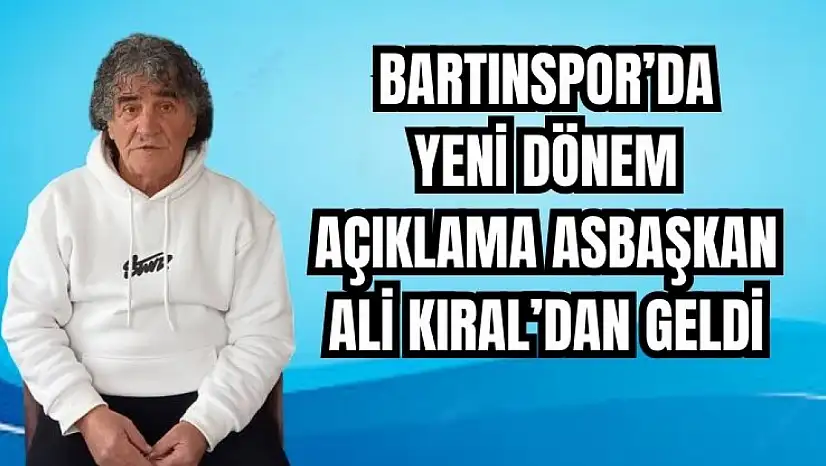 'Bartınspor artık emin ellerde'