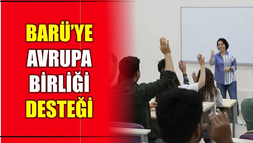 BARÜ'ye AB'den destek