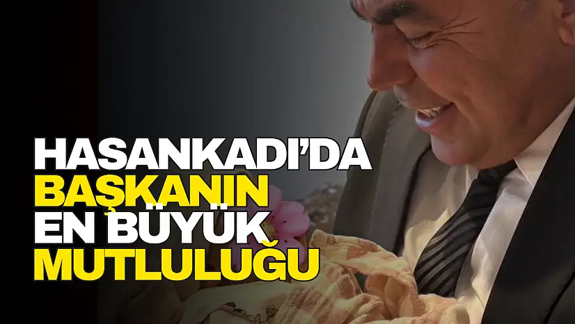 Başkan Emiroğlu'nun Torun Sevinci