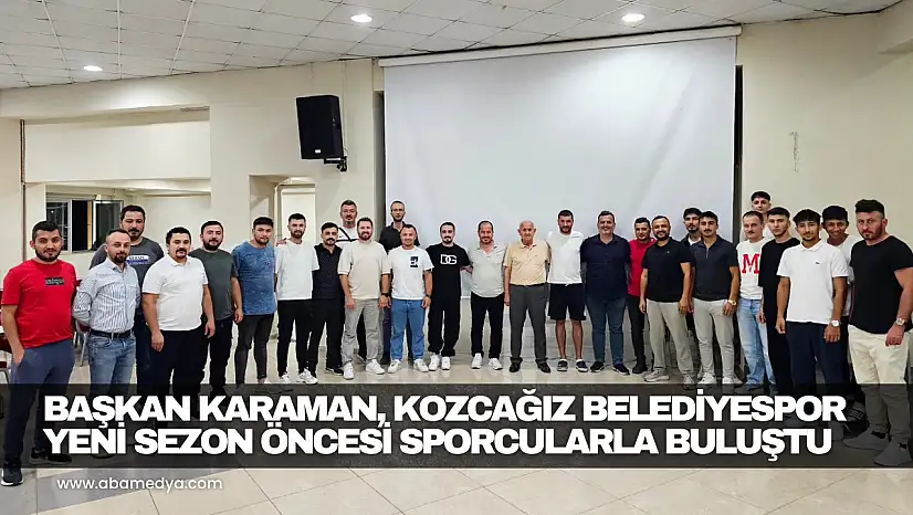 Başkan Karaman, Yeni Sezon Öncesi Sporcularla Buluştu
